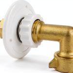 WOGOON Brass RV Water Inlet with 90 Degree Elbow-0