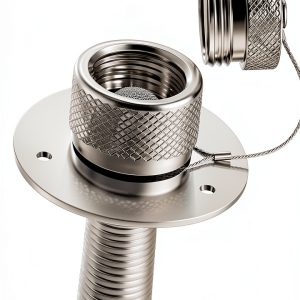 RV Water Inlet Nickel F-pianwe Metal Check Valve-0