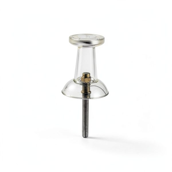 Braidz Clear Push Pins Pack of 200 Transparent ABS Thumbtacks for-1