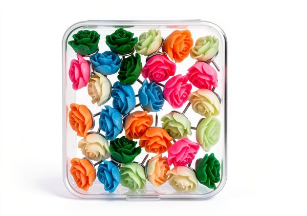 Decorative Push Pins Cuttte 30pcs Resin Thumbtacks CT-CT056A-1