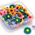 Push Pins Dorbetar 40pcs Thumb Tacks – Resin & Stainless Steel-0