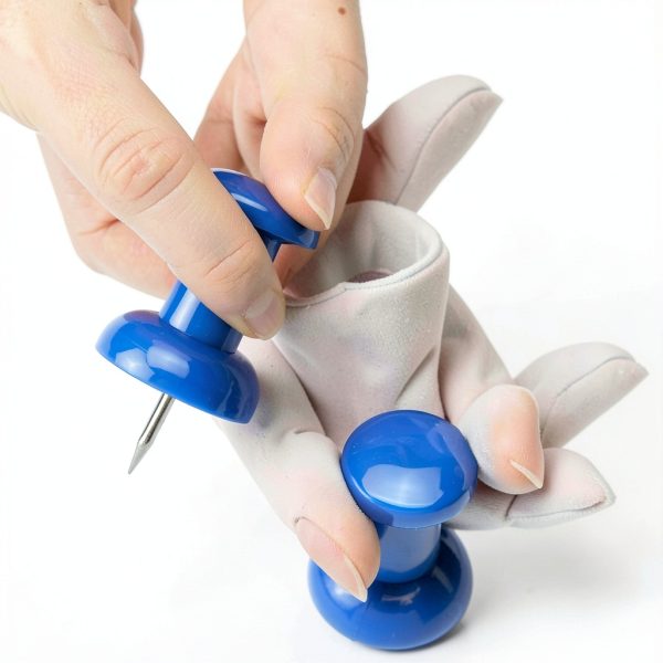 Officemate Giant Push Pins 1.5 Inch Assorted Colors Tub of 12-4