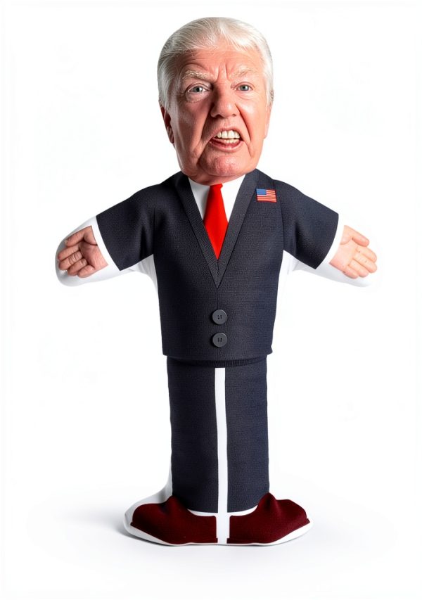 7.9 inch Donald Trump Voodoo Doll Pin Holder -0.24 inch Round Head with Stainless Point, Box of 180, Assorted Colors-1